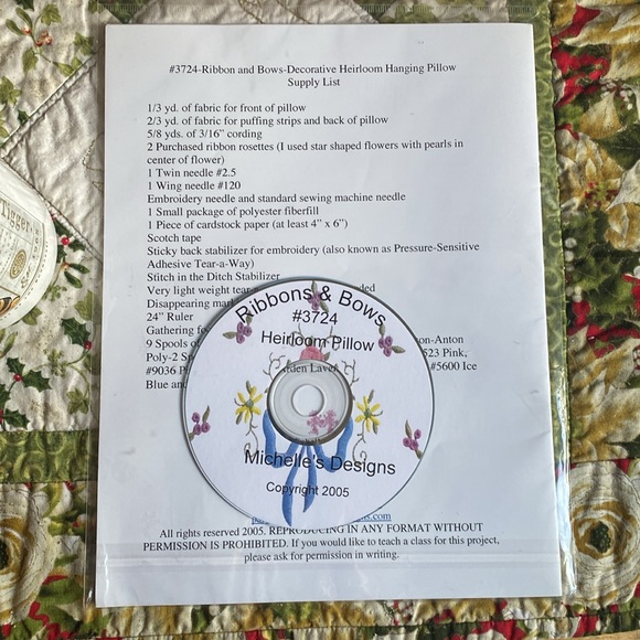 Michelle’s Designs DIY embroidery collection. Craft! - Picture 2 of 7